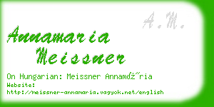 annamaria meissner business card